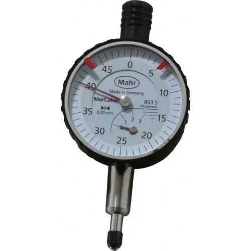 3mm Range, 0-45 Dial Reading, 0.01mm Graduation Dial Drop Indicator 3mm Range, 0-45 Dial Reading, 0.01mm Graduation Dial Drop Indicator