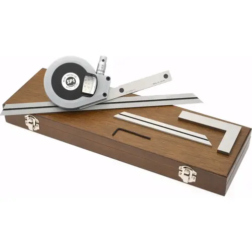 6, 12 Inch Long Blade, 360 degree Max Measurement, Bevel Protractor 6, 12 Inch Long Blade, 360 degree Max Measurement, Bevel Protractor