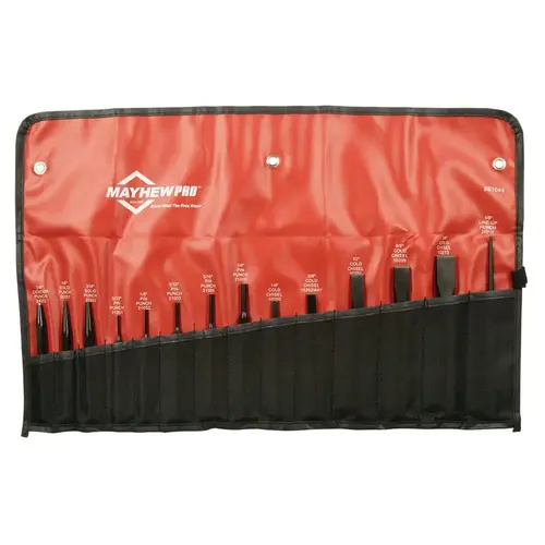 14 Piece Punch & Chisel Set
