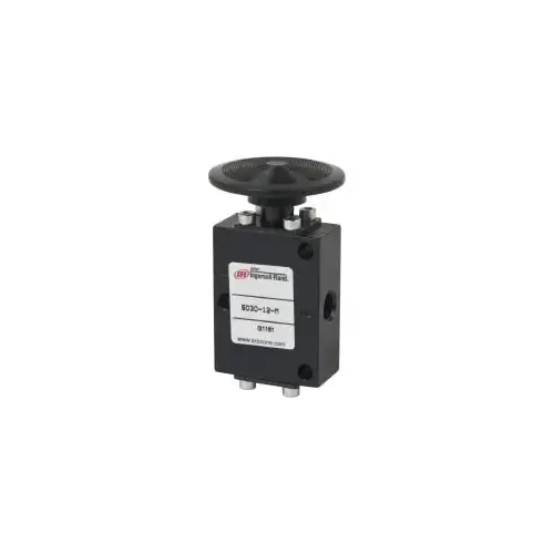 Manually Operated Valve: 0.13" NPT Outlet, Manual Mechanical, Palm Button & Manual Actuated Manually Operated Valve: 0.13" NPT Outlet, Manual Mechanical, Palm Button & Manual Actuated
