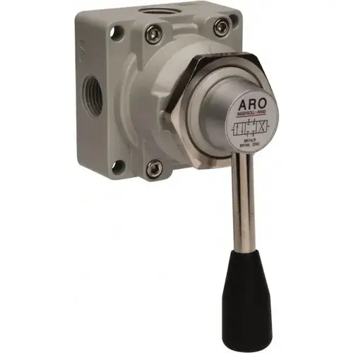 Manually Operated Valve: 0.5" NPT Outlet, Rotary Lever, Lever & Manual Actuated Manually Operated Valve: 0.5" NPT Outlet, Rotary Lever, Lever & Manual Actuated