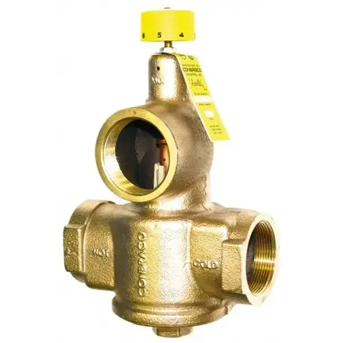 1-1/4" Pipe, 150 Max psi, Bronze Water Mixing Valve & Unit 1-1/4" Pipe, 150 Max psi, Bronze Water Mixing Valve & Unit