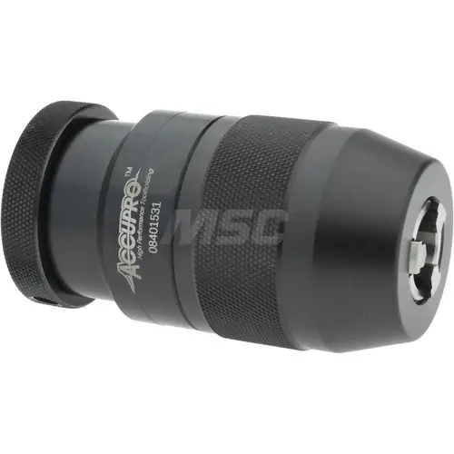 Drill Chuck: 1/8 to 5/8" Capacity, Tapered Mount, JT33 Drill Chuck: 1/8 to 5/8" Capacity, Tapered Mount, JT33
