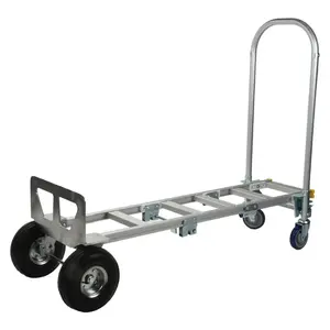Wesco Industrial Products 220001 Hand Truck: 500 lb Capacity, 20-1/2" Wide, 18-3/4" Deep