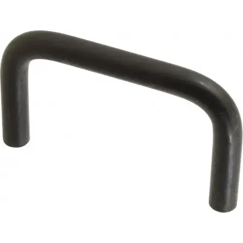 3-3/8" Long x 2" High, Round Handle