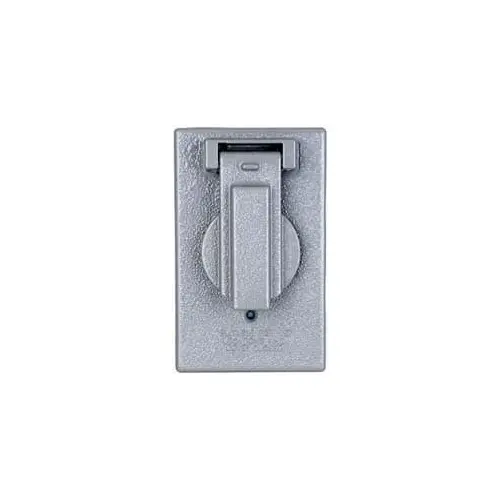 Weather Proof Electrical Box Cover: Aluminum Weather Proof Electrical Box Cover: Aluminum