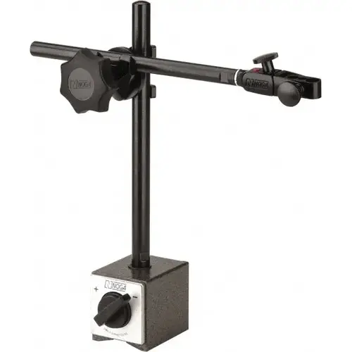 Indicator Positioner & Holder: 175 lb Pull, Fine Adjustment, Includes Base Indicator Positioner & Holder: 175 lb Pull, Fine Adjustment, Includes Base