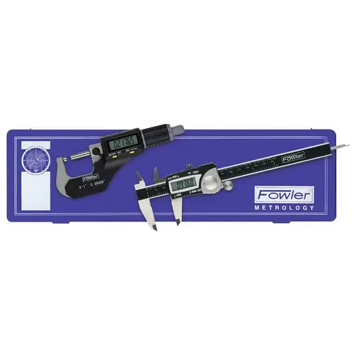 Machinist Caliper & Micrometer Kit: 3 pc, 0" Caliper Machinist Caliper & Micrometer Kit: 3 pc, 0" Caliper