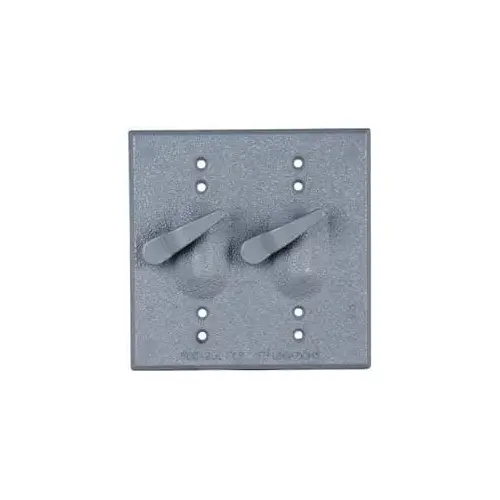 Weather Proof Electrical Box Cover: Aluminum Weather Proof Electrical Box Cover: Aluminum