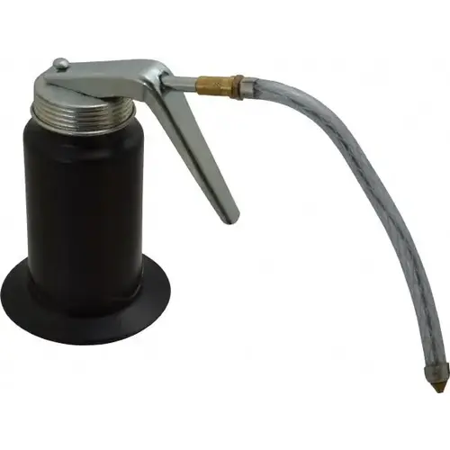 180 mL Capcity, 6" Long Flexible Spout, Pistol-Grip Oiler