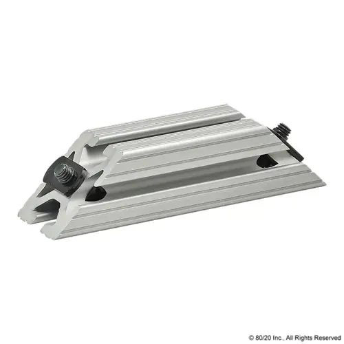 45 degree T-Slotted Aluminum Extrusion Support: Use With Series 15 - 1515 Extrusion 45 degree T-Slotted Aluminum Extrusion Support: Use With Series 15 - 1515 Extrusion
