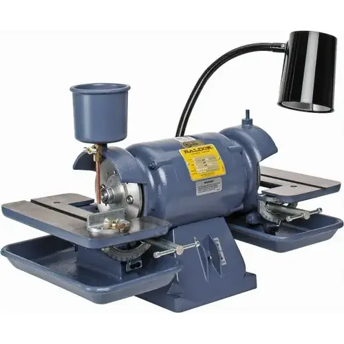 Bench Grinder: 6" Wheel Dia, 115V, 1 Phase
