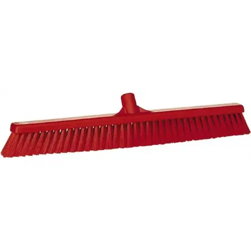 Push Broom: 24" Wide, Polyester Bristle Push Broom: 24" Wide, Polyester Bristle