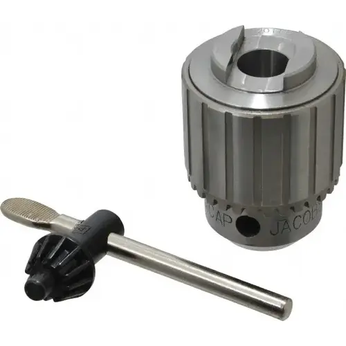 Drill Chuck: 0.18 to 0.8" Capacity, Tapered Mount, JT3