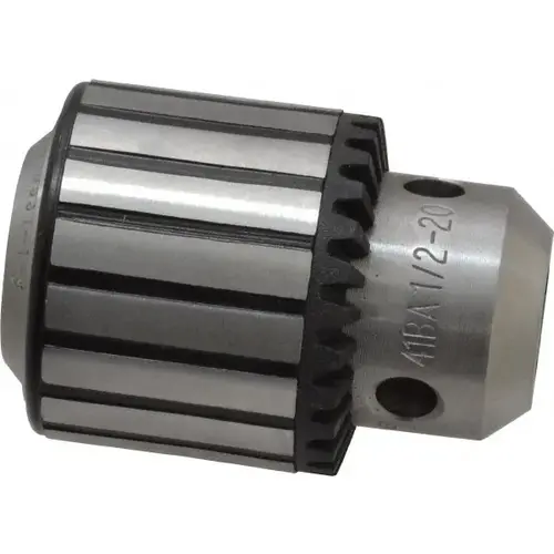 Drill Chuck: 3/8" Capacity, Threaded Mount, 1/2-20