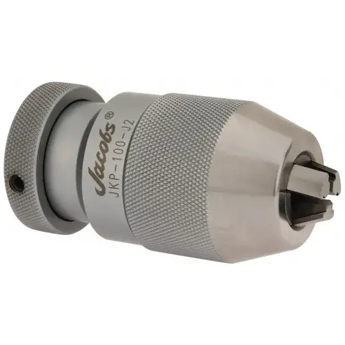 Drill Chuck: 3/8" Capacity, Tapered Mount, JT2 Drill Chuck: 3/8" Capacity, Tapered Mount, JT2
