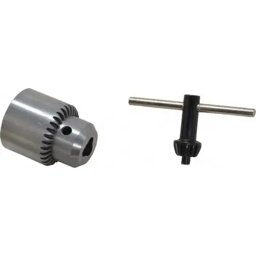 Drill Chuck: 1/4" Capacity, Tapered Mount, JT1