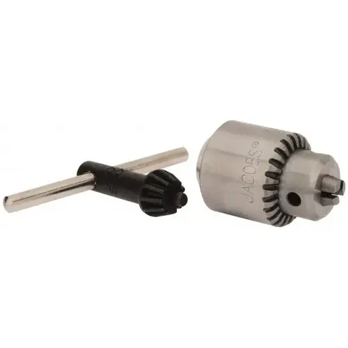 Drill Chuck: 0 to 0.1575" Capacity, Threaded Mount, 5/16-24 Drill Chuck: 0 to 0.1575" Capacity, Threaded Mount, 5/16-24