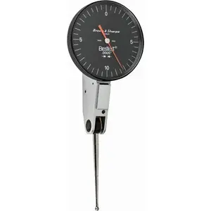 TESA Brown & Sharpe 599-7035-5 Dial Test Indicators: 0.02 Max, 0-10-0, Horizontal