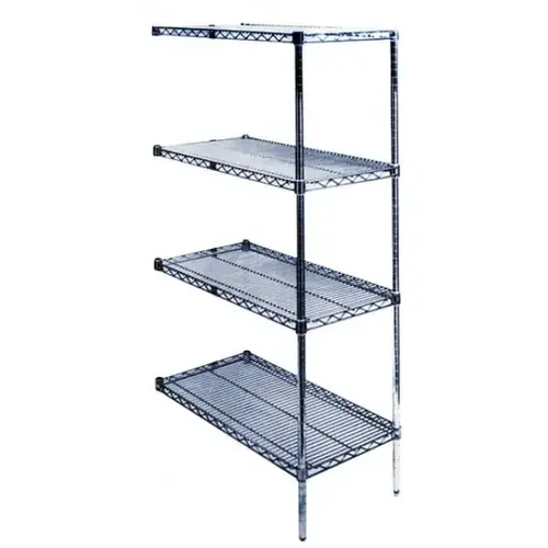 Wire Shelving: 4 Shelves Wire Shelving: 4 Shelves