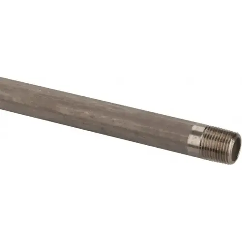 Stainless Steel Pipe Nipple: 3/8" Pipe, Grade 304 & 304L Stainless Steel Pipe Nipple: 3/8" Pipe, Grade 304 & 304L