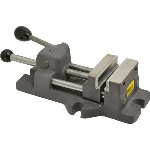 3" Jaw Opening Capacity x 1-1/4" Throat Depth, Horizontal Drill Press Vise