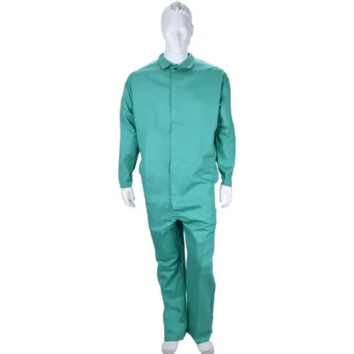 Coveralls: Size 2X-Large, Cotton Coveralls: Size 2X-Large, Cotton
