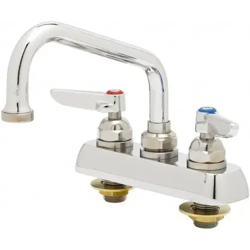 Standard, 2 Way Design, Deck Mount, Workboard Deck Mount Faucet Chrome