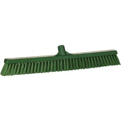 Push Broom: 24" Wide, Polyester Bristle Push Broom: 24" Wide, Polyester Bristle