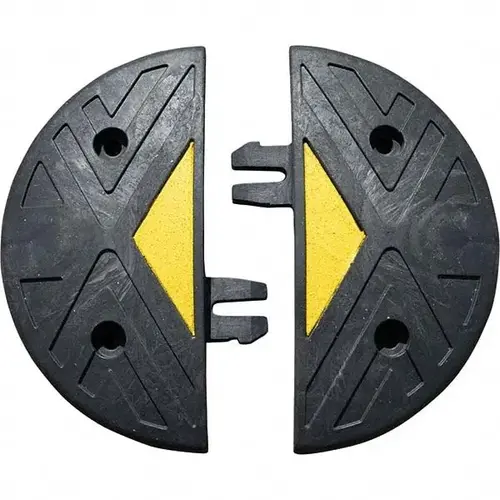 Speed Bumps, Parking Curbs & Accessories; Material: PVC ; Speed Bump Type: Speed Bump ; Overall Length: 8 ; Overall Height: 2