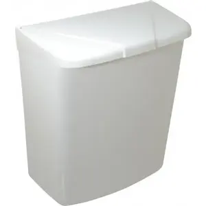 NuTrend Disposables 250/201W Plastic Feminine Hygiene Product Receptacle