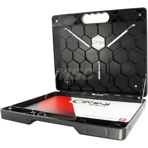 Computer & Laptop Accessories; Material: ABS ; Color: Black ; Overall Length: 17.00 ; Overall Width: 15 ; For Use With: Up to 17" Laptop; Hand Tools; Power Tools; Hardware; Writing Surface ; Type: Portable Magnetic Workstation