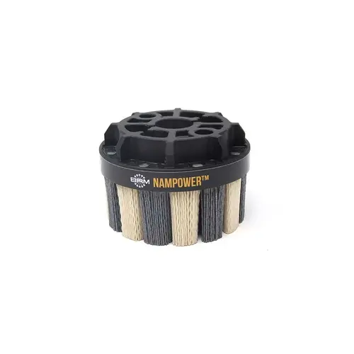 4" 120 Grit Ceramic/Silicon Carbide Tapered Disc Brush