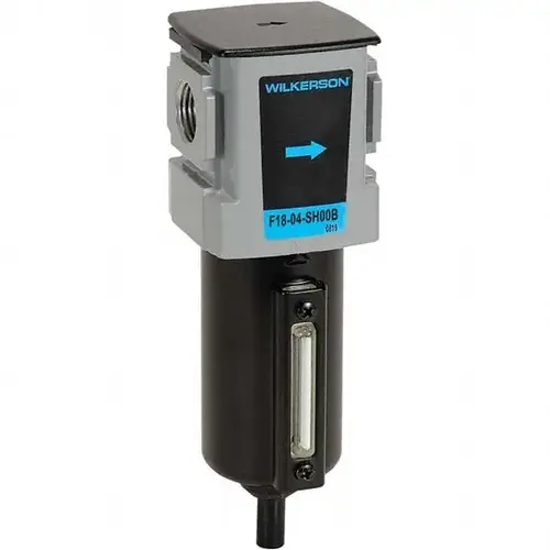 General Purpose Compressed Air Filter: 1/4" NPT Port General Purpose Compressed Air Filter: 1/4" NPT Port