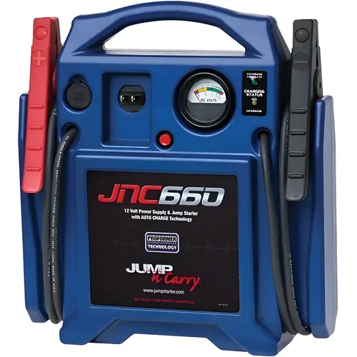 Booster Pac  JumpN Carry  Jnc660 JumpStarter, Automatic, Lead Acid Battery, 1700