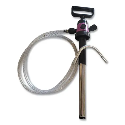 Premium Pump, 19.5 in L Hose, For 3/ 5 or 10 liter/US quart Drums, Purple