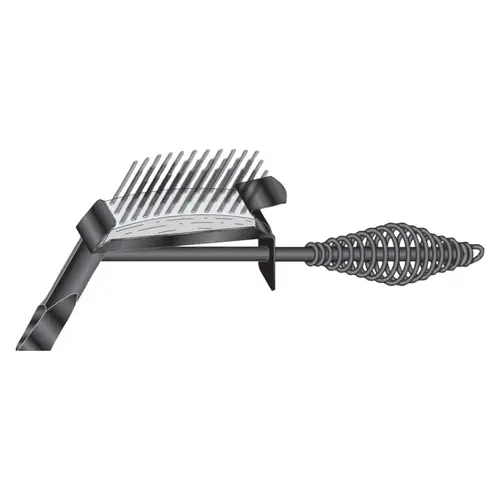 Drop-Forged Chipping Hammer, 11-1/4 in OAL, 18 oz Head, Chisel and Brush, Steel Handle Drop-Forged Chipping Hammer, 11-1/4 in OAL, 18 oz Head, Chisel and Brush, Steel Handle