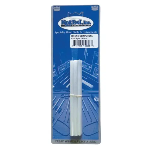 King Tool Soapstone, Round, 1/4 in x 5 in