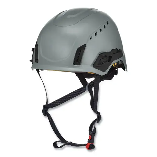 V-Gard  H2  Safety Helmet, Type II, Full Contact Rachet, Vented, Mips  System, Gray