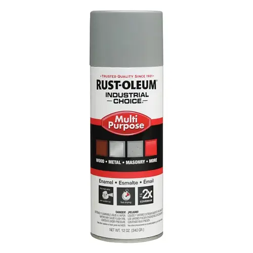 Industrial Choice 1600 System Enamel Aerosols, 12oz, ANSI 61 Lt Gray, High-Gloss Industrial Choice 1600 System Enamel Aerosols, 12oz, ANSI 61 Lt Gray, High-Gloss
