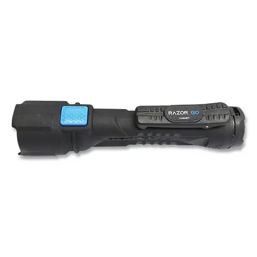 RAZOR GO LED Flashlight, 3 Batteries, AA, 475 lumens, Black