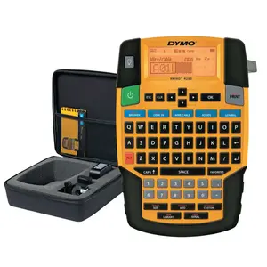 DYMO Corporation 1835374 Rhino  4200 All-Purpose Labeling Tool with QWERTY Keyboard, Kit, Black/Yellow