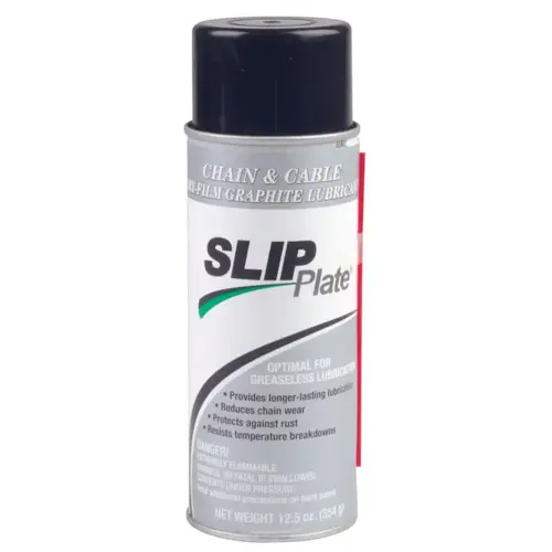 SLIP Plate Chain & Cable Lubricants, 12 1/2 oz Aerosol Can SLIP Plate Chain & Cable Lubricants, 12 1/2 oz Aerosol Can