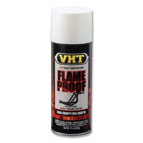 FLAMEPROOF  Ceramic Coating, 11 oz, Aerosol Can, Flat White