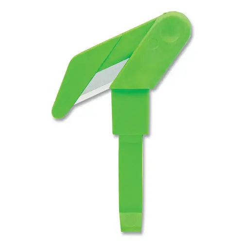 Kleen  XChange Antimicrobial Replacement Head, Wide, 2.37 in L, Steel