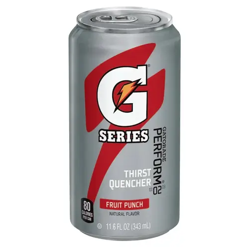 G Series 02 Perform Thirst Quencher Ready-to-Drink Can, 11.6 fl oz, Fruit Punch G Series 02 Perform Thirst Quencher Ready-to-Drink Can, 11.6 fl oz, Fruit Punch