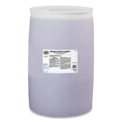MORADO Super Cleaner Extra Heavy-Duty Industrial Cleaner and Degreaser, 55 gal Drum, Ether-Like Purple MORADO Super Cleaner Extra Heavy-Duty Industrial Cleaner and Degreaser, 55 gal Drum, Ether-Like Purple
