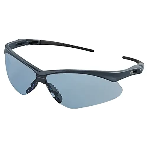 V30 Nemesis Safety Glasses, Light Blue, Polycarbonate Lens, Uncoated, Blue Frame, Black Temples, Nylon Pair V30 Nemesis Safety Glasses, Light Blue, Polycarbonate Lens, Uncoated, Blue Frame, Black Temples, Nylon Pair