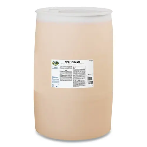 Citrus General Purpose Cleaner, 55 gal, Drum, Citrus Clear Orange