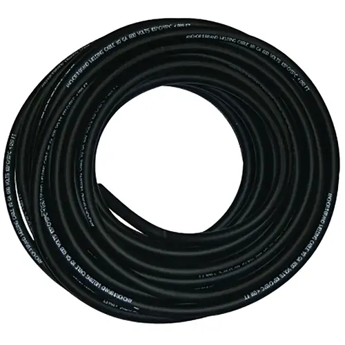 Welding Cable, 2/0 AWG, 50 ft, Black Welding Cable, 2/0 AWG, 50 ft, Black